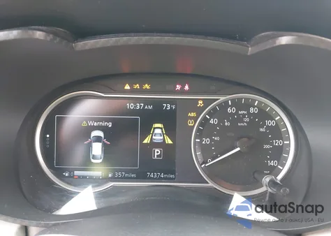 2020 Nissan Versa Sv Xtronic Cvt из США, поврежденный, VIN 3N1CN8EV1LL858864